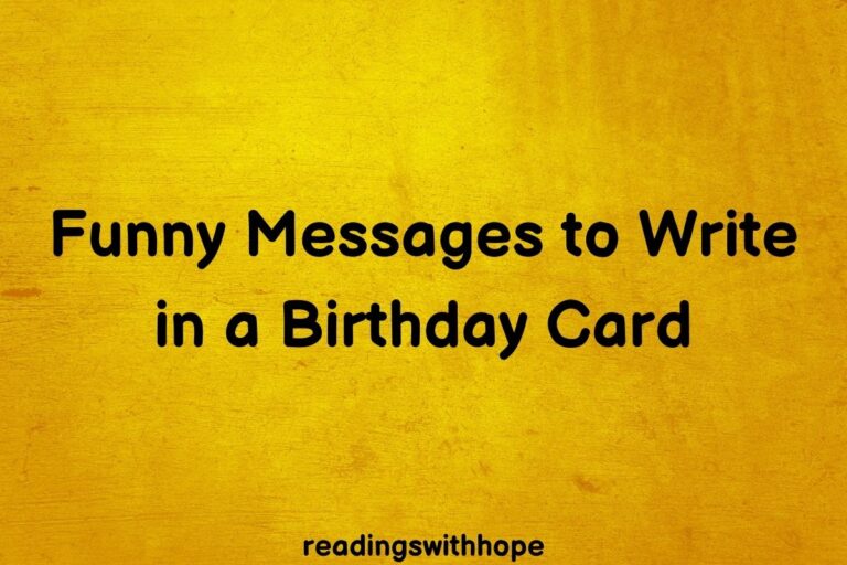 100 Funny Birthday Card Messages