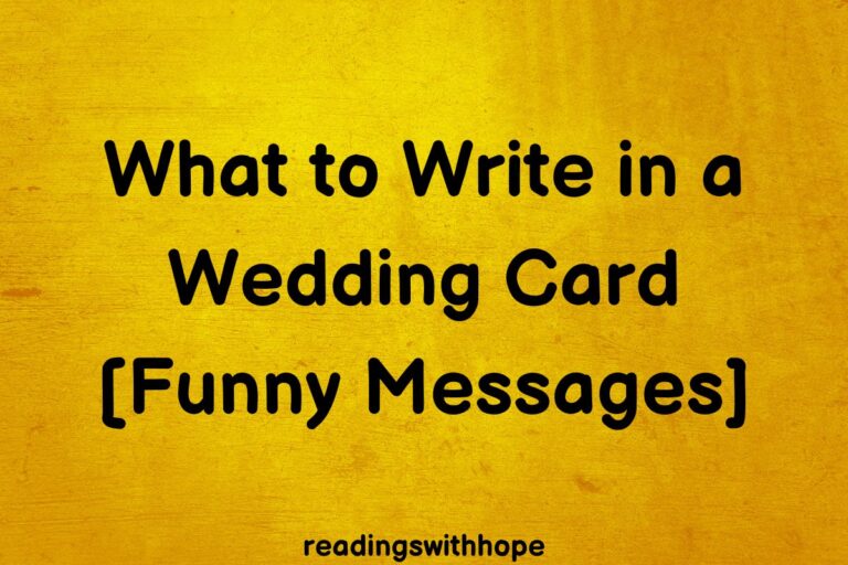 Funny Wedding Card Messages