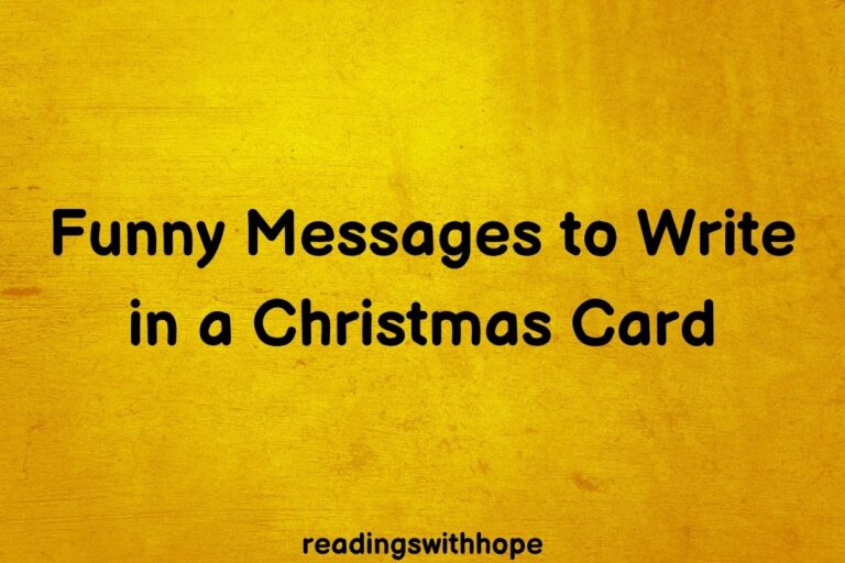 80 Funny Messages to Write in a Christmas Card