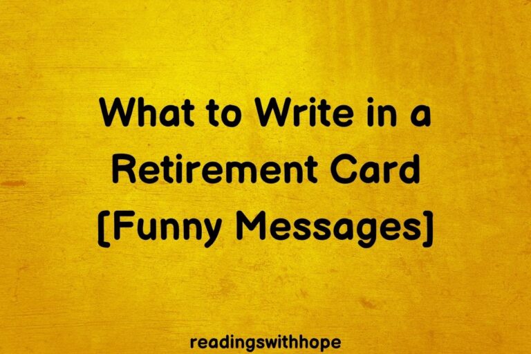 Funny Messages to Write in a Retirement Card