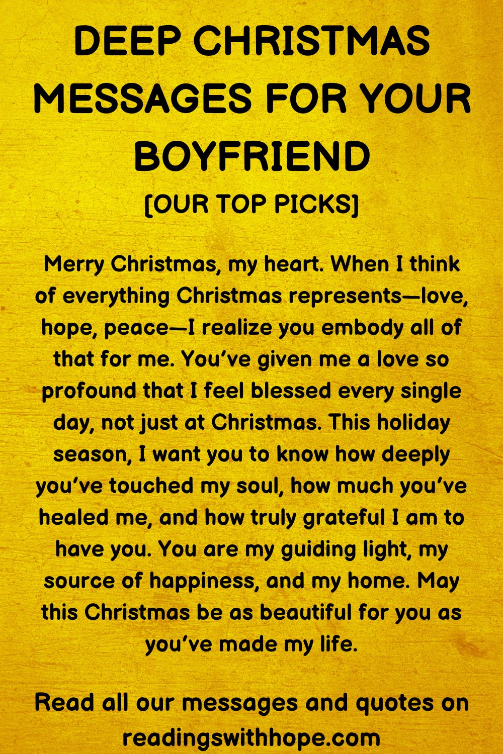 30 Christmas Messages For Your Boyfriend