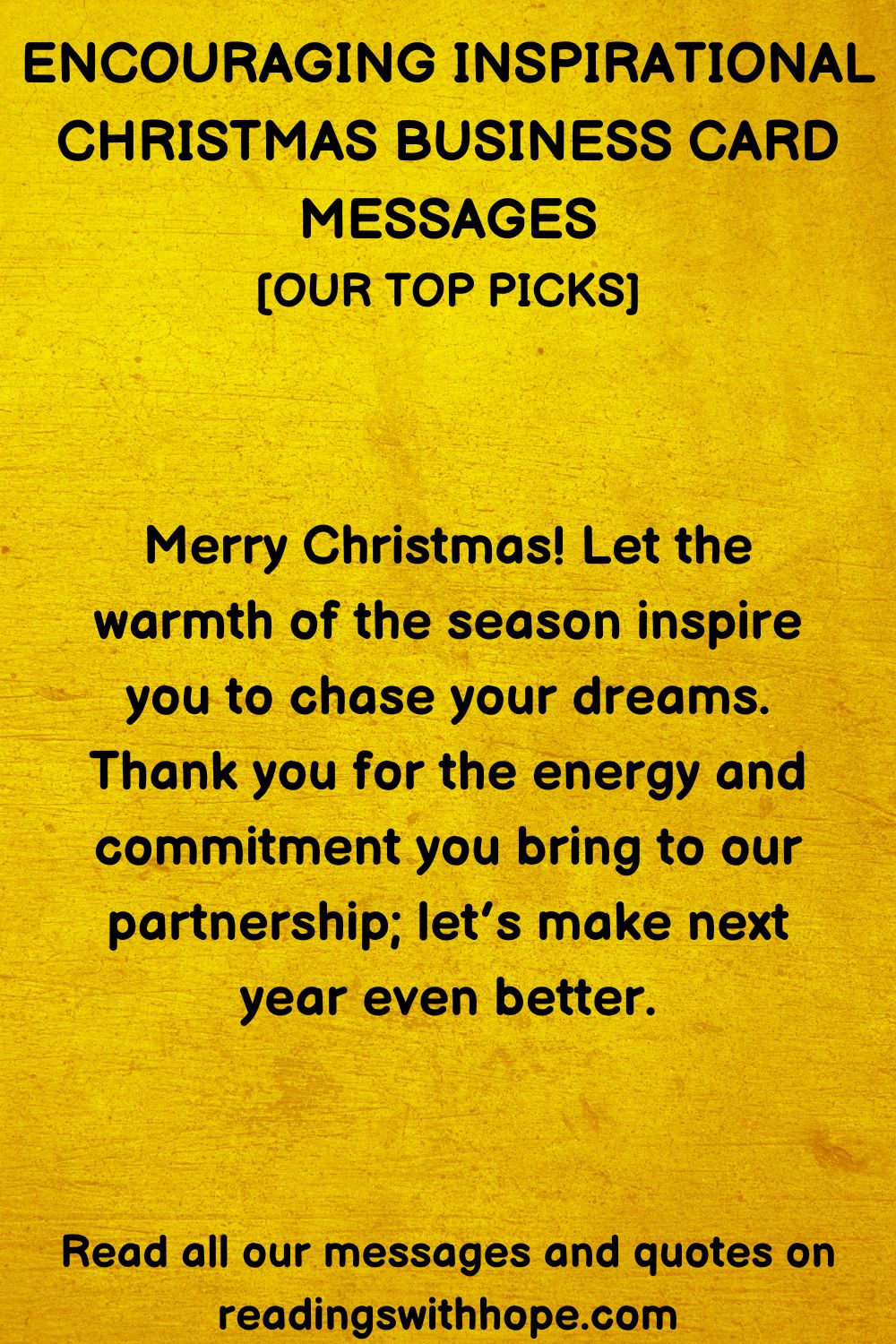 What to Write in a Business Christmas Card