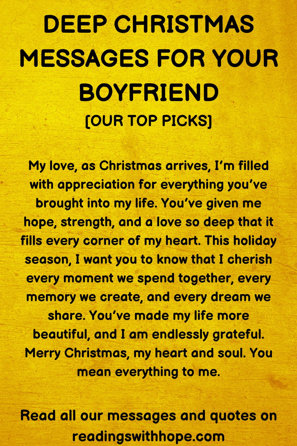 30 Christmas Messages For Your Boyfriend