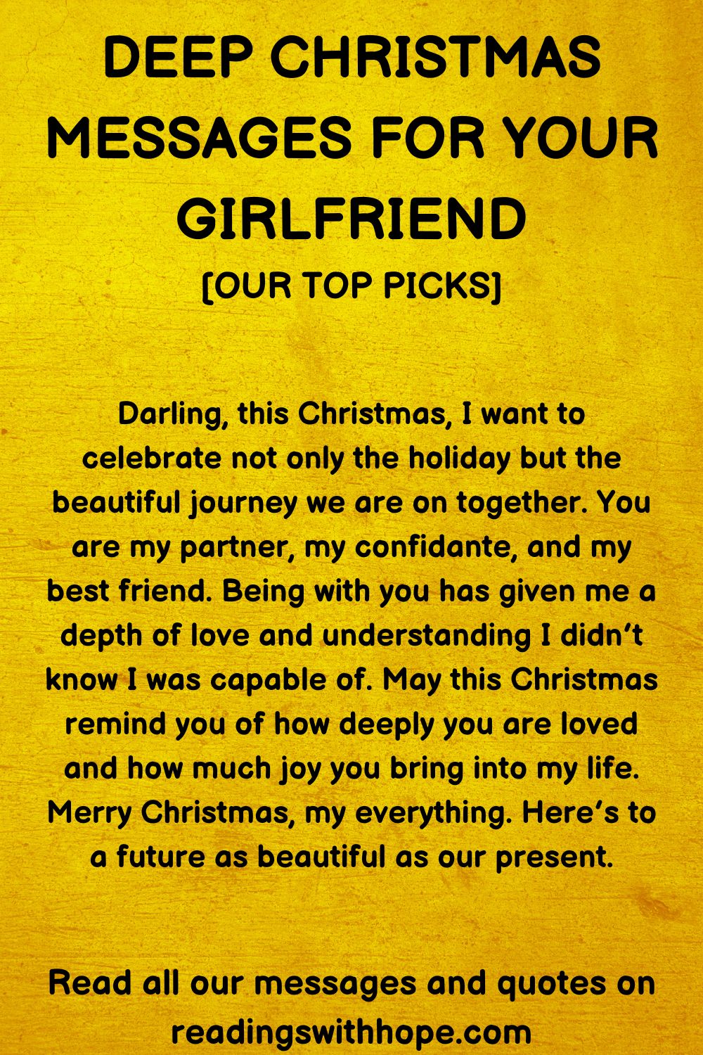 36 Christmas Messages For Your Girlfriend