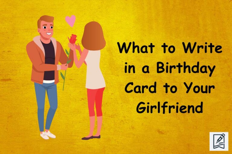 What to Write in a Birthday Card to Your Girlfriend