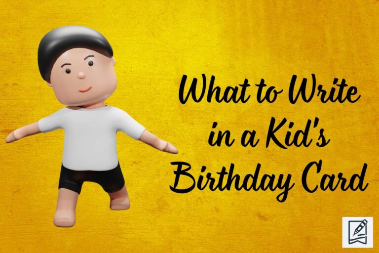 What to Write in a Kid’s Birthday Card