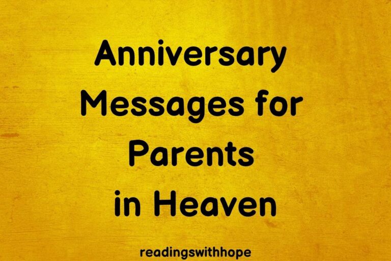 80 Anniversary Messages for Parents in Heaven