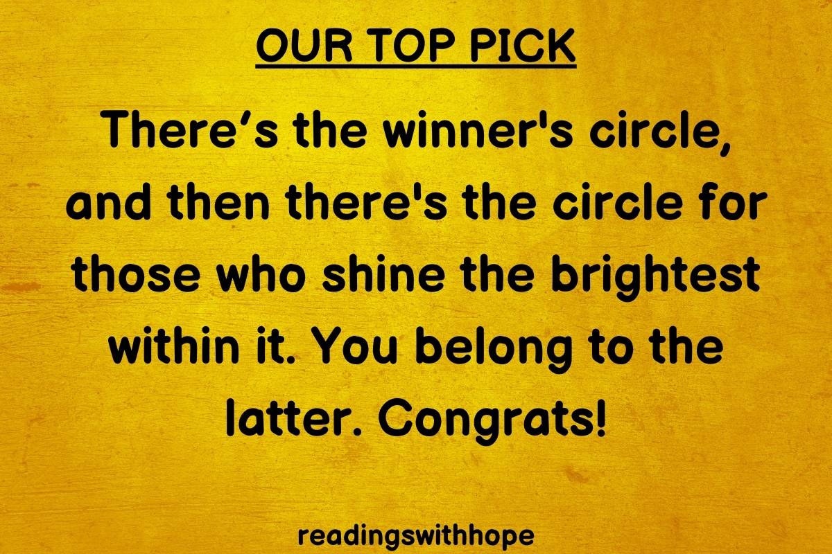 60 Congratulations Messages for Contest Winner