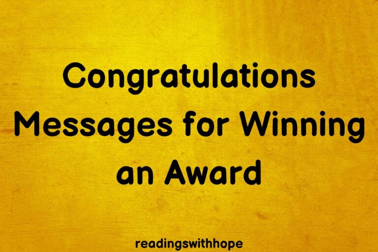80 Congratulations Messages for Winning an Award