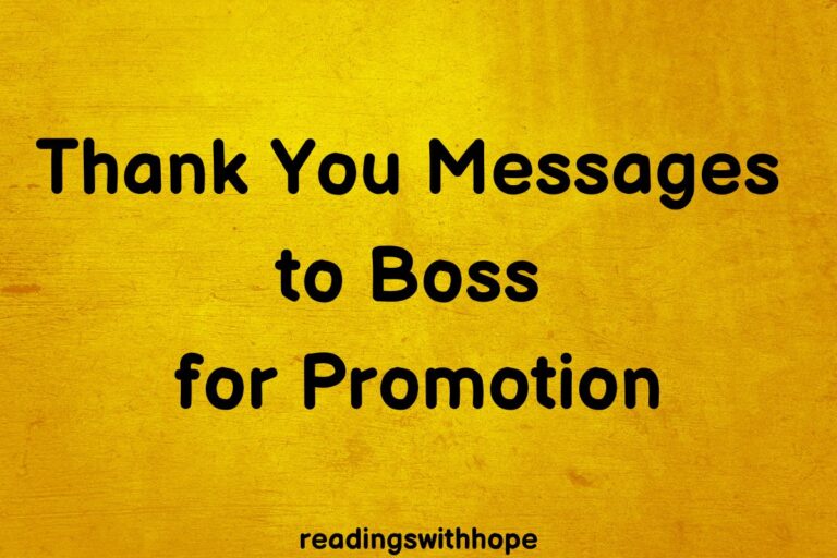 40 Thank You Messages to Boss for Promotion