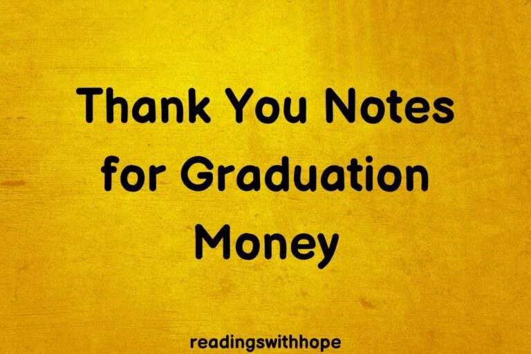 5 Long Thank You Notes For Graduation Money