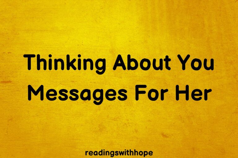40 Thinking About You Messages For Her