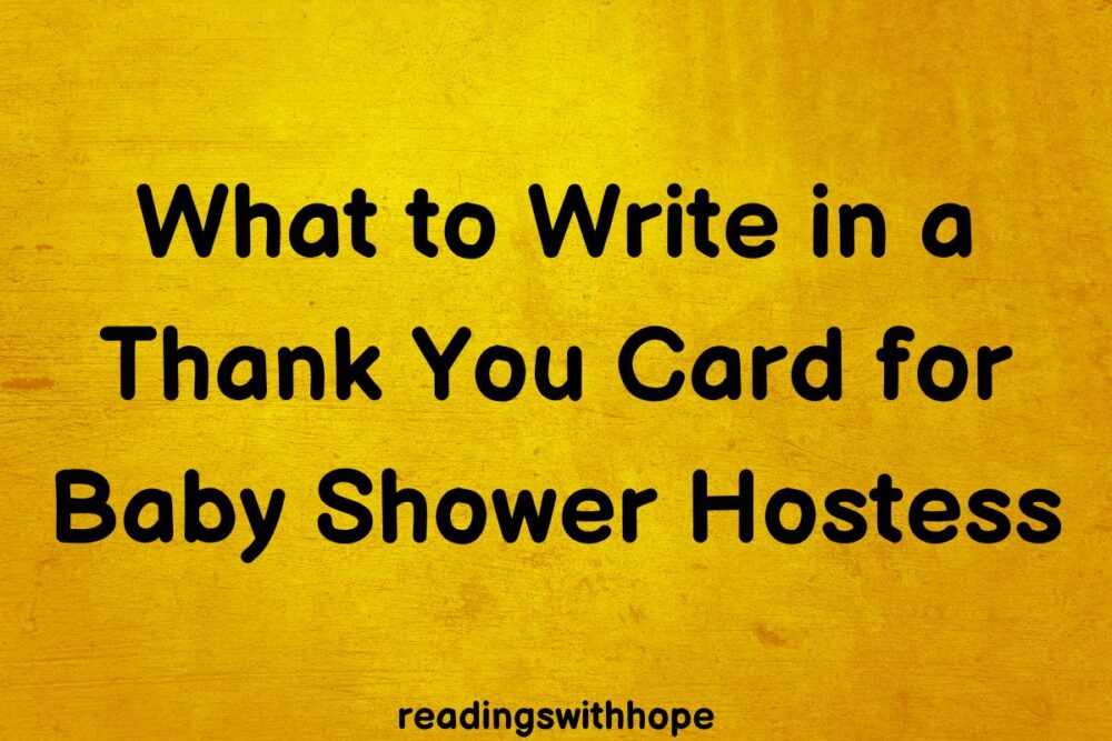What To Write In A Thank You Card For Baby Shower Hostess What To Write In A Thank You Card For Baby Shower Hostess