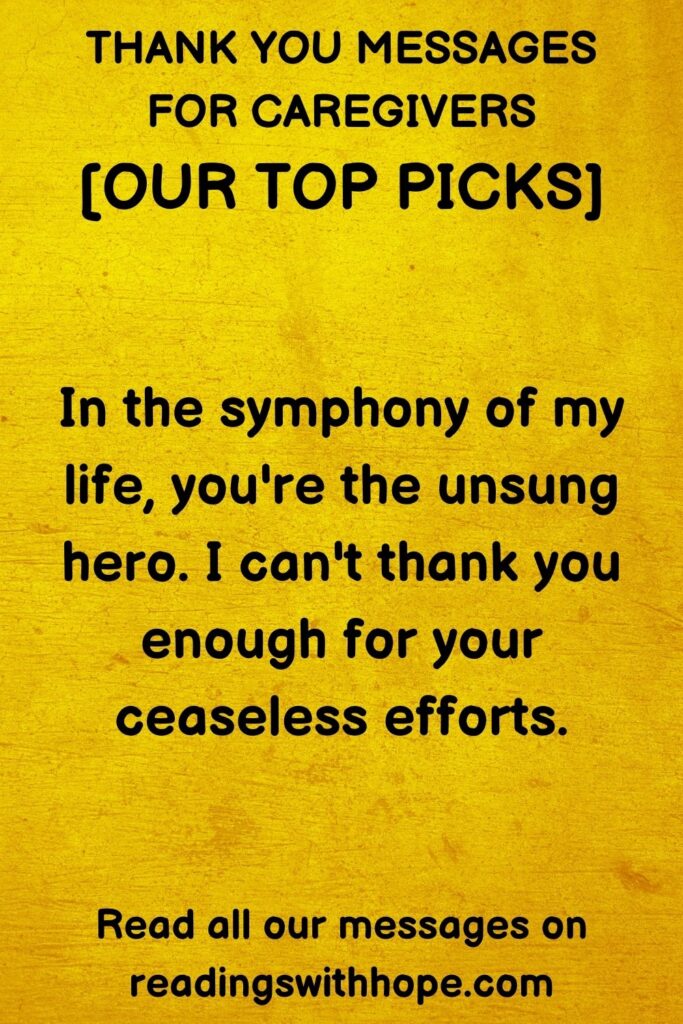 40 Thank You Messages for Caregivers