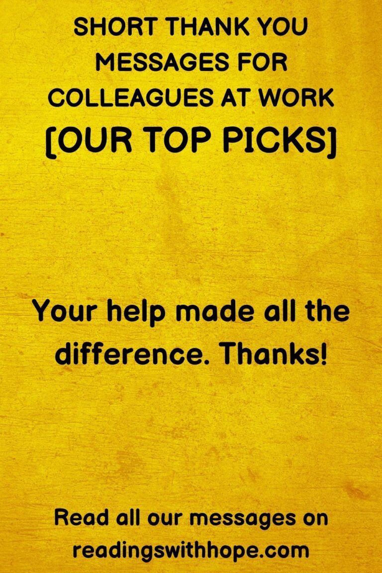 100 Thank You Messages For Colleagues and Coworkers