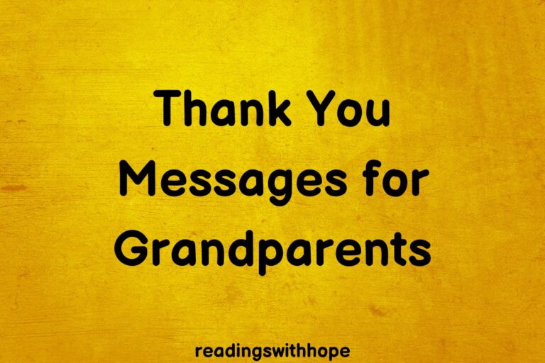 40 Thank You Messages for Grandparents