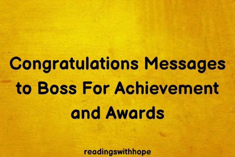 80 Congratulations Messages to Boss For Achievement and Awards