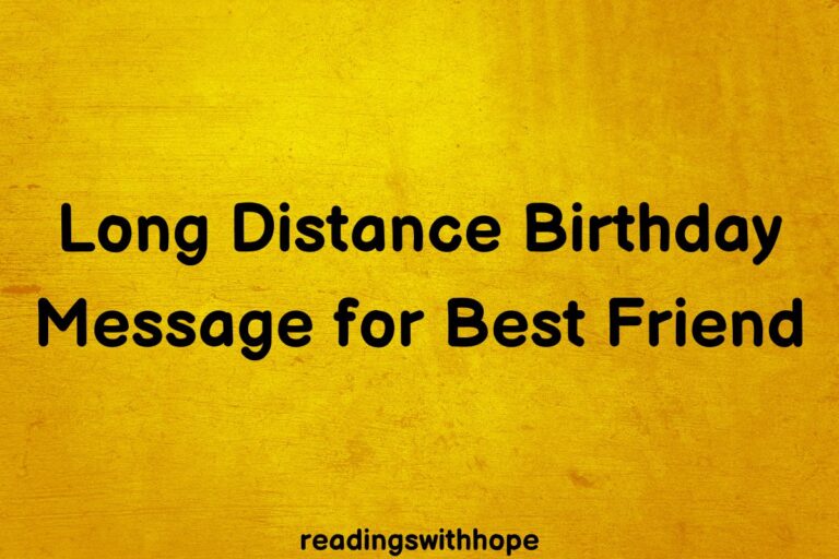 50 Long Distance Birthday Messages for Best Friend