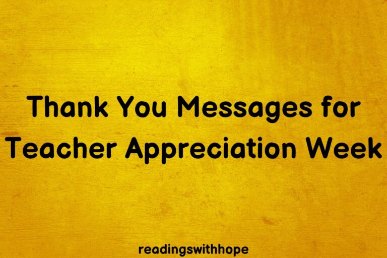 100 Thank You Messages for Teacher Appreciation Week