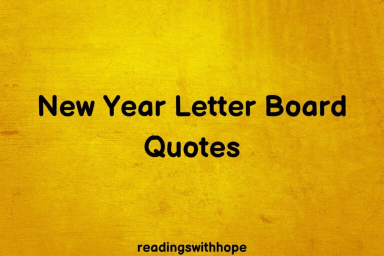 150 New Year Letter Board Quotes