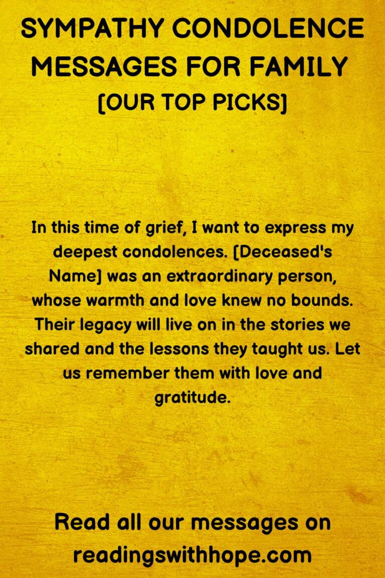 30 Sympathy and Condolence Messages for Friends and Family