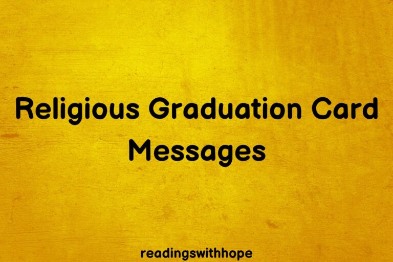 40 Religious Graduation Card Messages