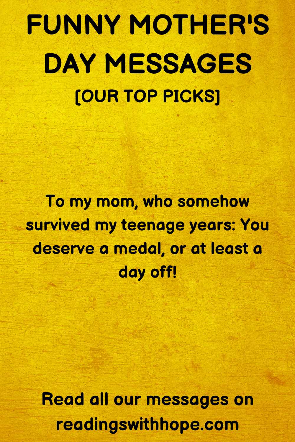 funny mother's day messages [our top picks]