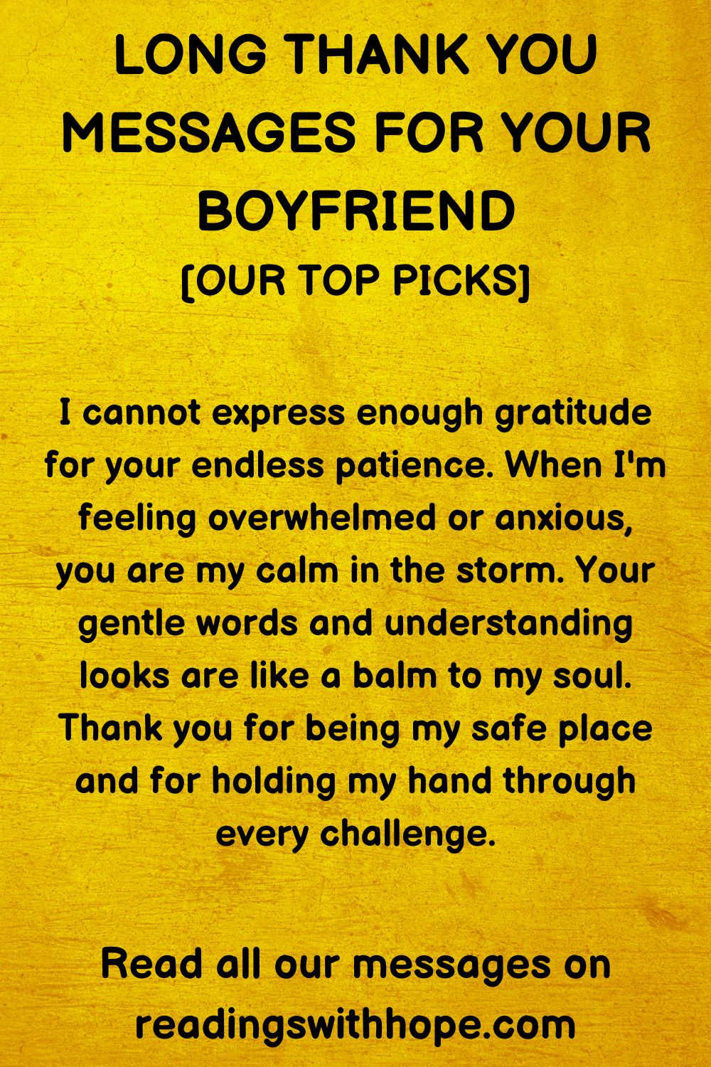 60 Thank You Messages For Your Boyfriend