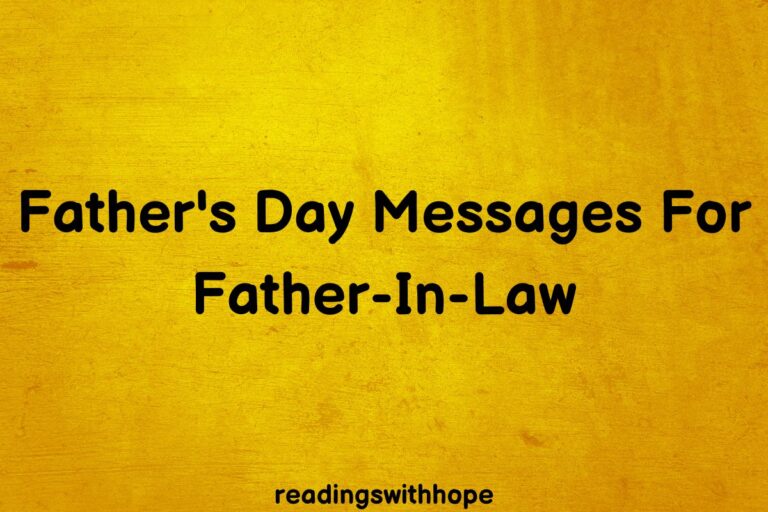 46 Father’s Day Messages For Father-In-Law