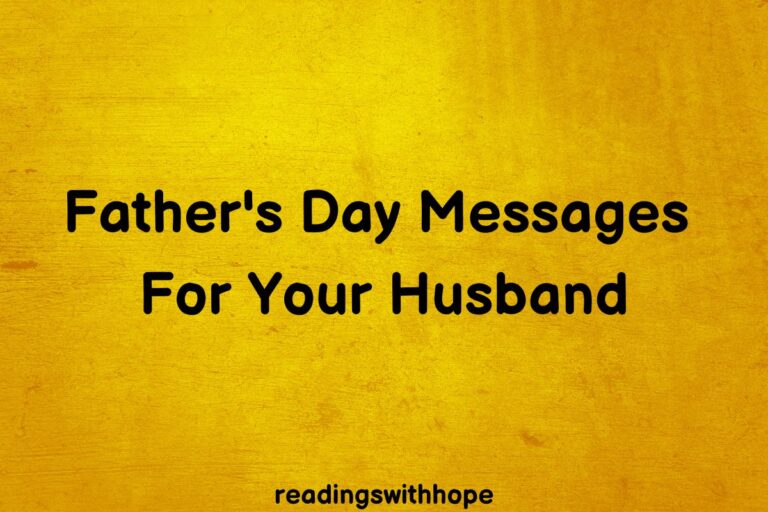 44 Father’s Day Messages For Your Husband