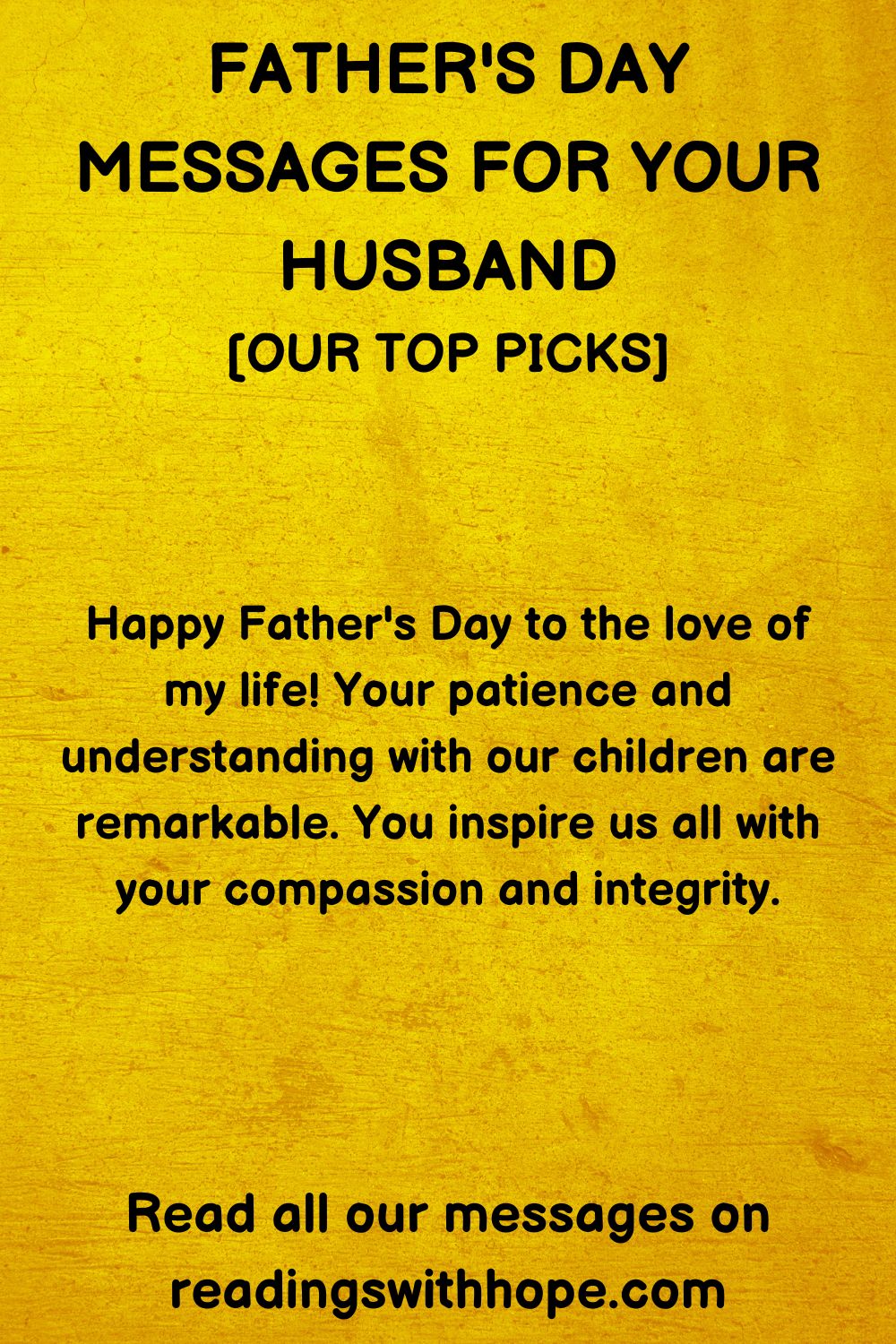 44 Father's Day Messages For Your Husband