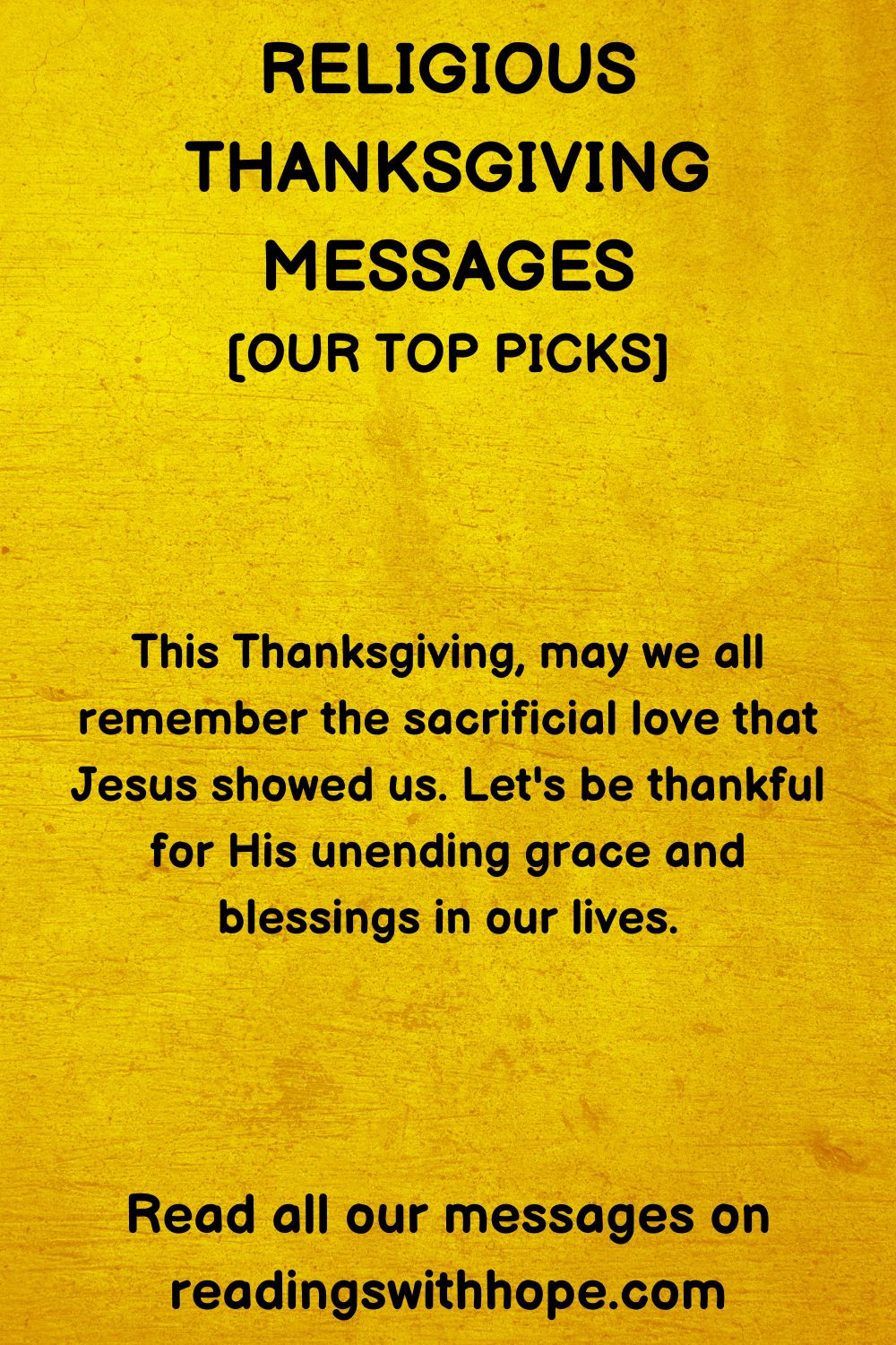 58 Religious Thanksgiving Messages