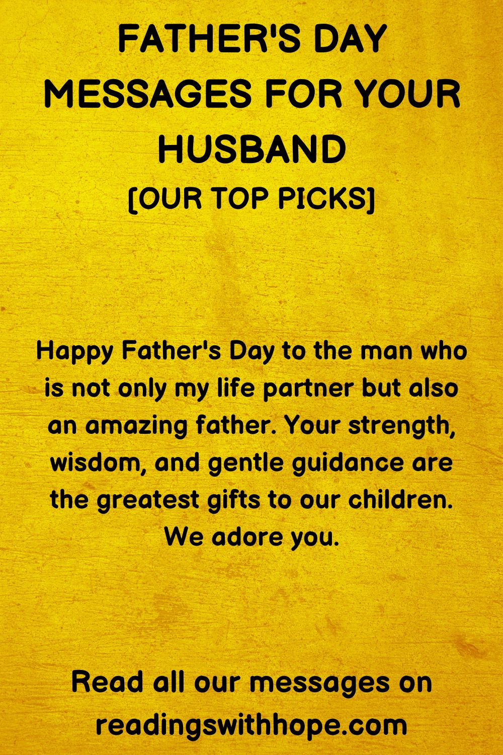 44 Father's Day Messages For Your Husband