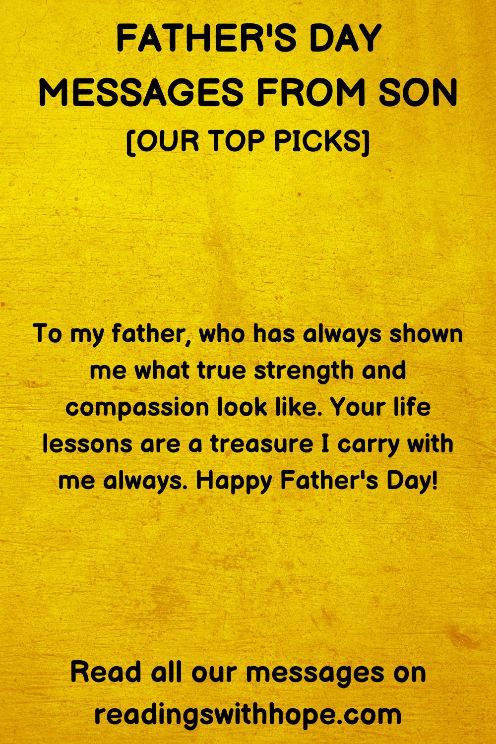 48 Father's Day Messages From Son