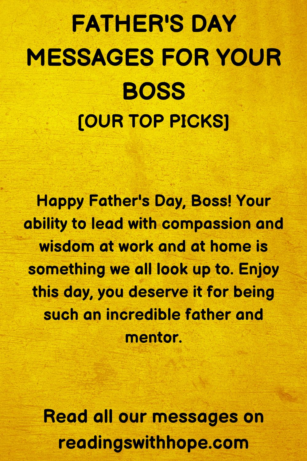 39 Father's Day Messages For Your Boss
