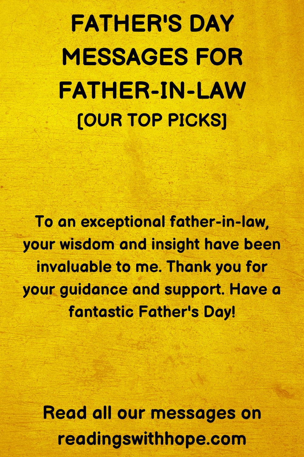 46 Father's Day Messages For Father-In-Law