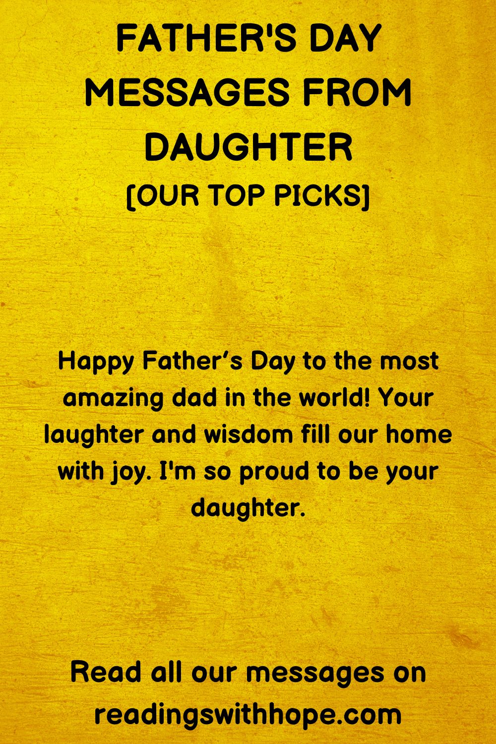 49 Father's Day Messages From Daughter