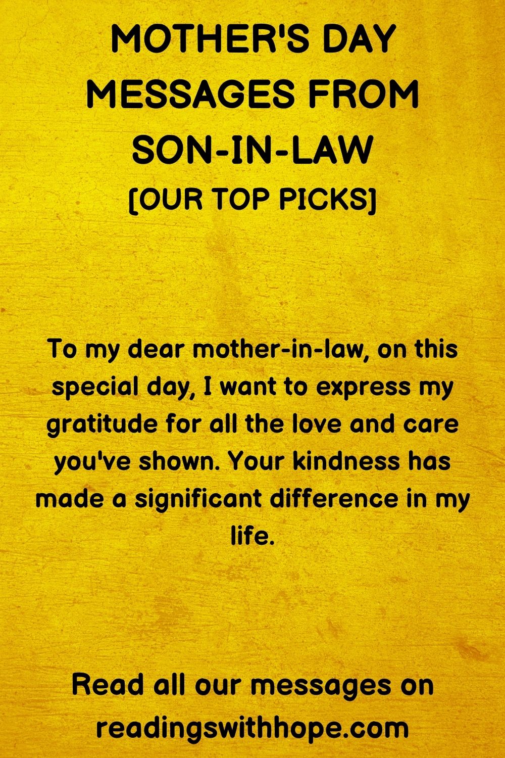 45 Mother's Day Messages From Son-in-Law