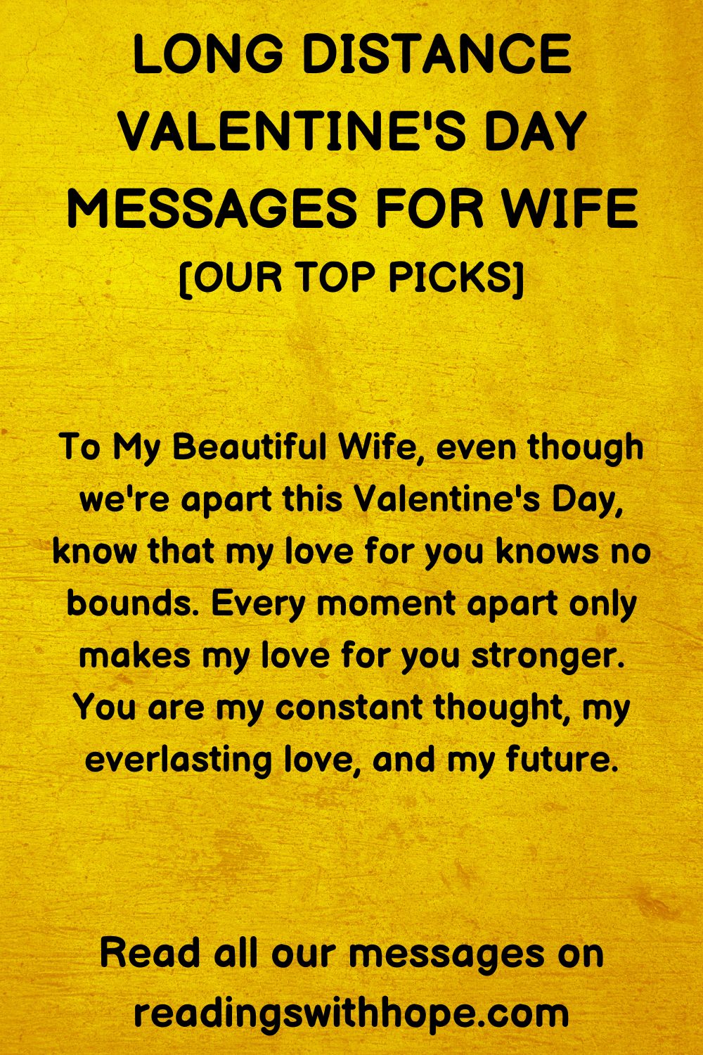 60 Valentine's Messages For Your Wife