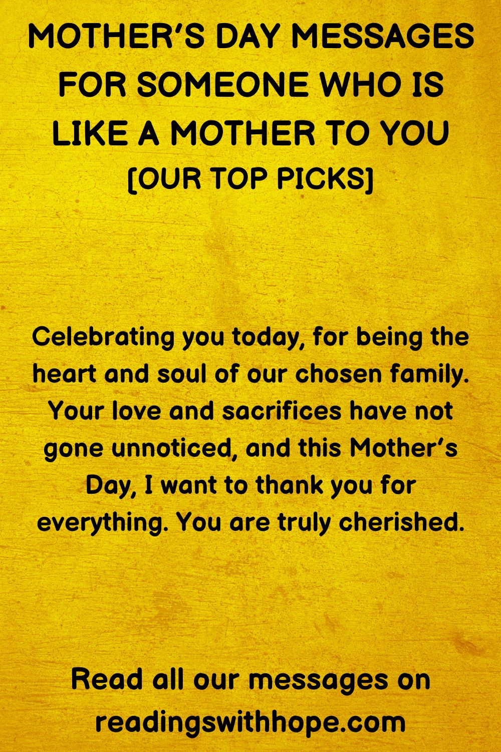 48 Mother’s Day Messages for Someone Who is Like a Mother