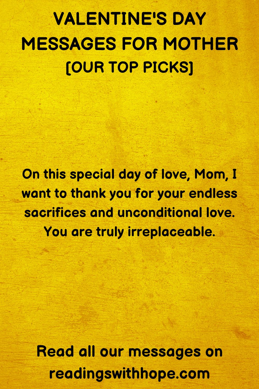 55 Valentine's Day Messages For Mother