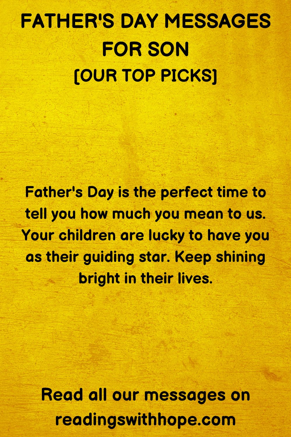 37 Father's Day Messages For Son