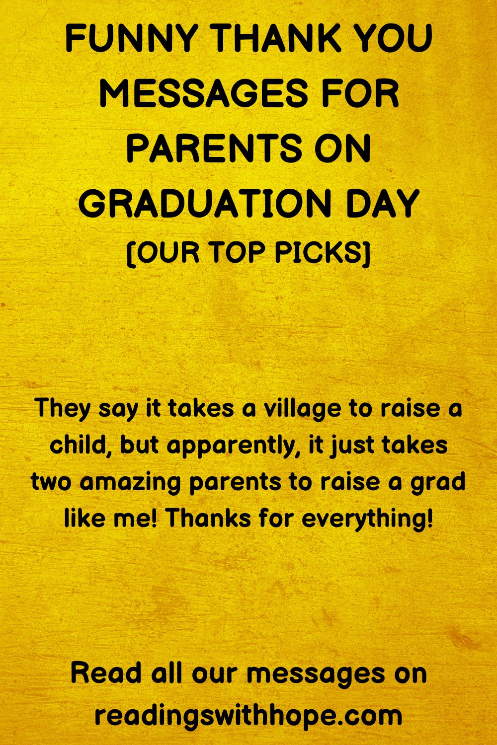 words of gratitude speech for parents