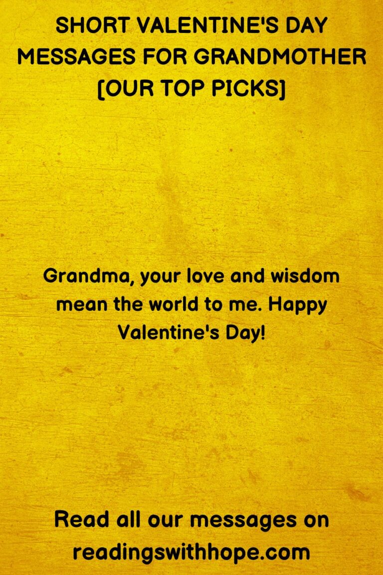 36 Valentine's Day Messages for Grandmother
