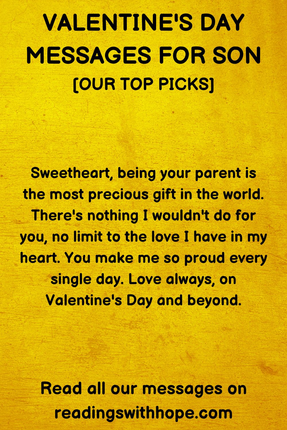 45 Valentine's Day Messages for Your Son