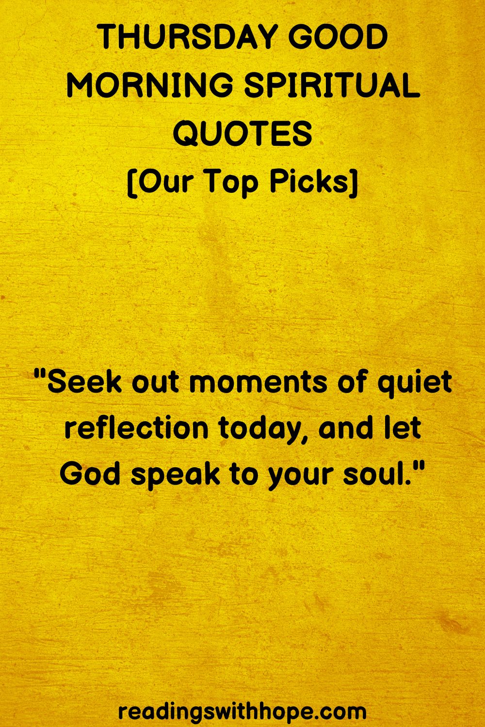 Thursday Good Morning Spiritual Quotes