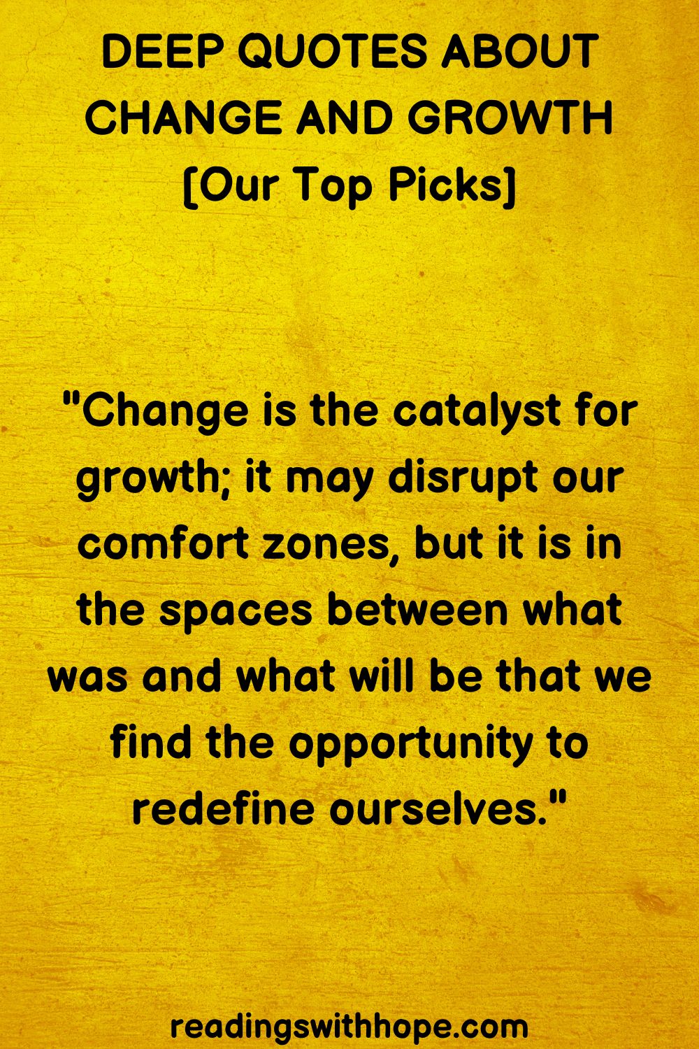 deep quotes about change and growth
