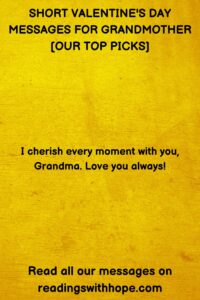 36 Valentine's Day Messages for Grandmother
