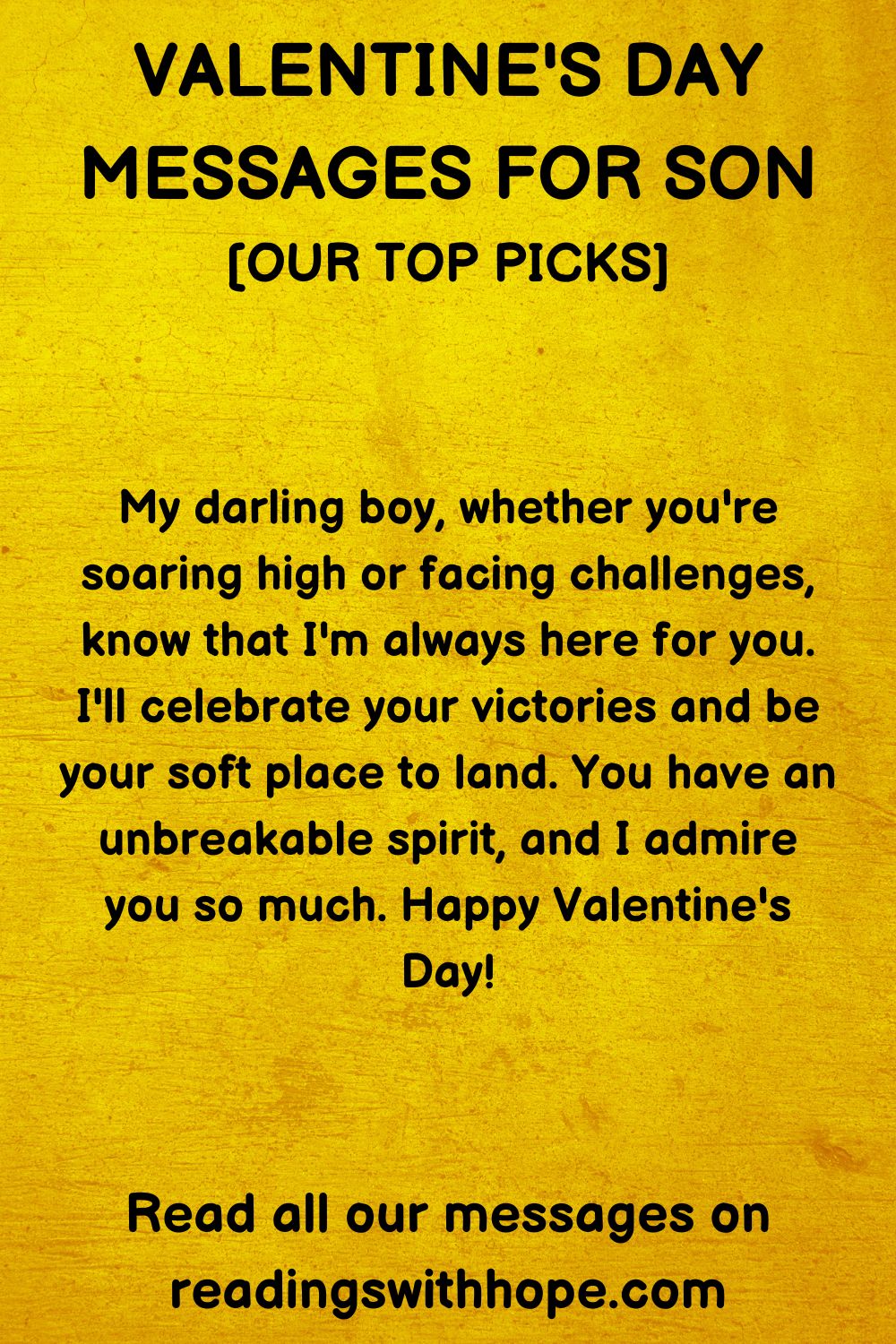 45 Valentine's Day Messages for Your Son