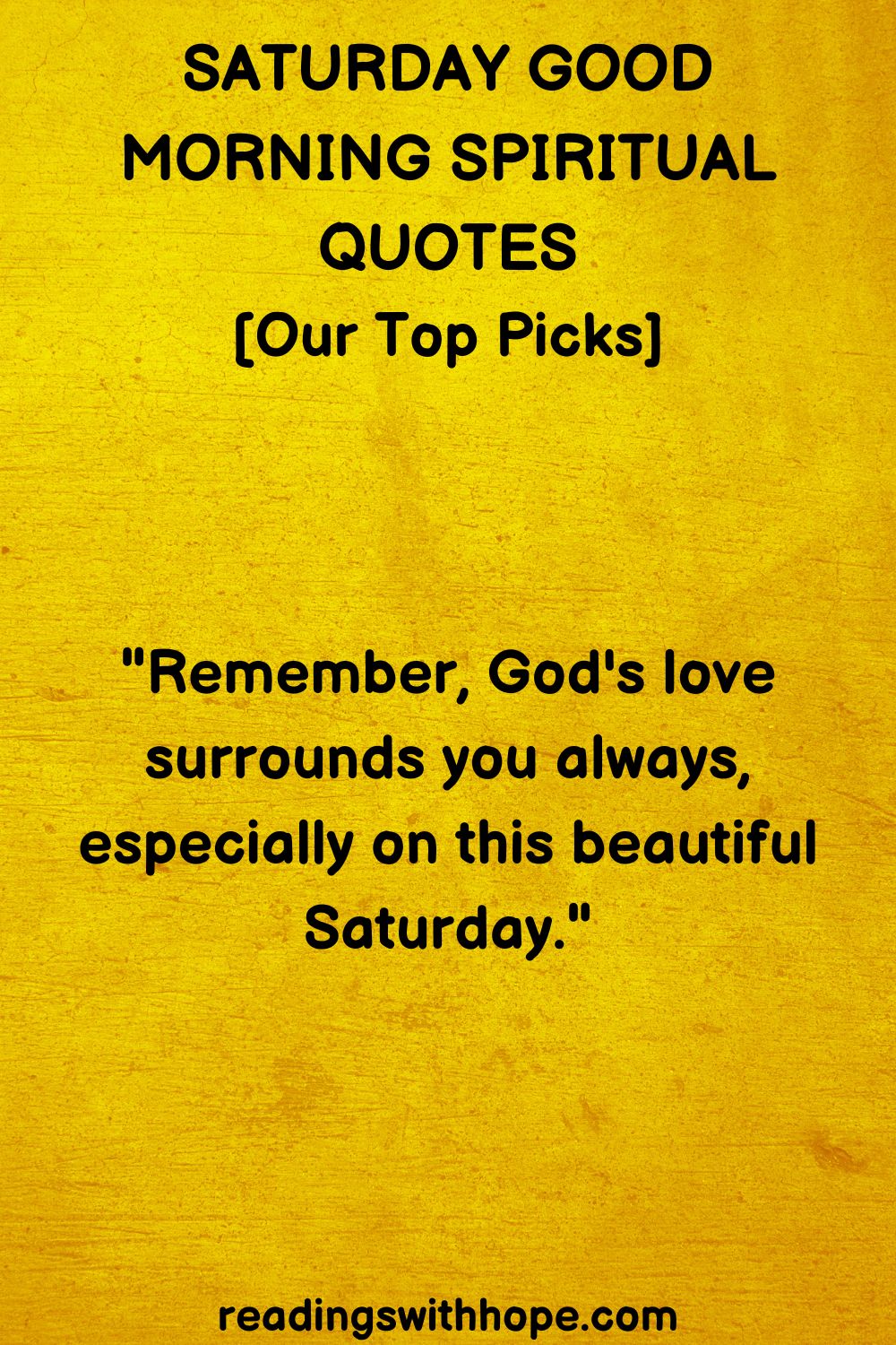 Saturday Good Morning Spiritual Quotes